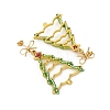 3 Pairs Brass Stud Earring & 304 Stainless Steel Leverback Earring Sets EJEW-MZ00496-7