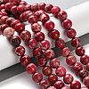 Dyed Natural Regalite/Imperial Jasper/Sea Sediment Jasper Beads Strands G-B124-C01-13-2