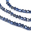 Transparent Electroplate Glass Beads Strands EGLA-A039-T2mm-UA10-3