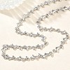 304 Stainless Steel Dolphin Link Chain Necklaces for Women NJEW-G201-02P-2