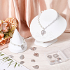 12Pcs 6 Styles 304 & 201 Stainless Steel Pendants STAS-SC0010-06-3