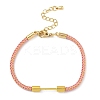 Braided Nylon Cord Bracelet Making MAK-L043-01G-12-1