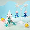 20Pcs 10 Styles Ocean Theme Resin Pendants FIND-TA0002-37-6
