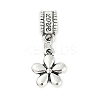 Rack Plating Brass European Dangle Charms KK-R200-01AS-01-1