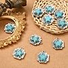 10Pcs Synthetic Turquoise Pendants FIND-YW0009-37-4