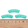 Transparent Crackle Acrylic Beads CACR-S009-001A-N68-4