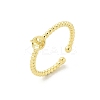 Brass Cup Peg Open Cuff Ring Settings LS-KK-G518-02G-02-1