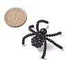 Hallowmas Glass & Resin Rhinestone Beaded Chandelier Component Links PALLOY-JF04534-2