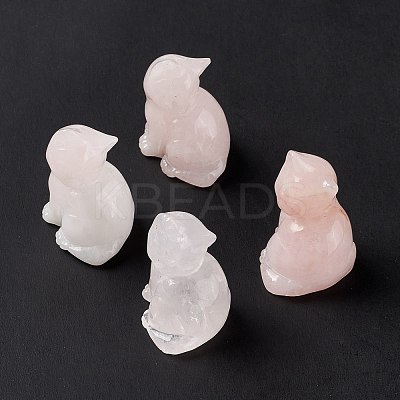 Natural Rose Quartz Sculpture Display Decorations G-F719-40H-1