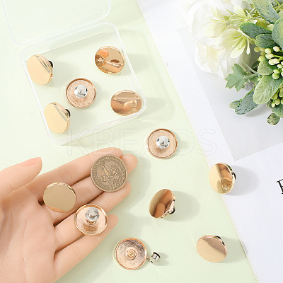 12Pcs Nail Free Zinc Alloy Curtain Button Buckle FIND-GF0007-41C-1