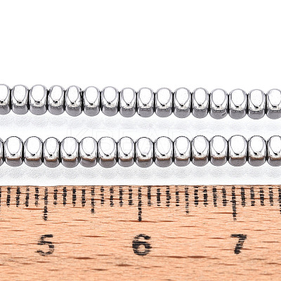 Electroplated Synthetic Non-magnetic Hematite Beads Strands X-G-T139-61A-1