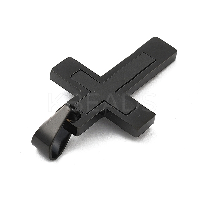 Ion Plating(IP) 304 Stainless Steel Pendants STAS-K091-01B-1