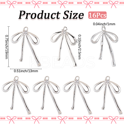 8 Pairs Brass Micro Pave Clear Cubic Zirconia Pendants KK-SC0006-23-1