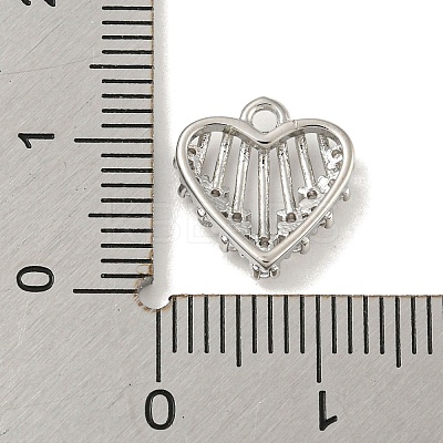 Valentine's Day Brass Micro Pave Cubic Zirconia Pendant
s LS-ZIRC-R020-02P-1