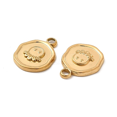 Ion Plating(IP) 304 Stainless Steel Pendants STAS-B032-34G-1
