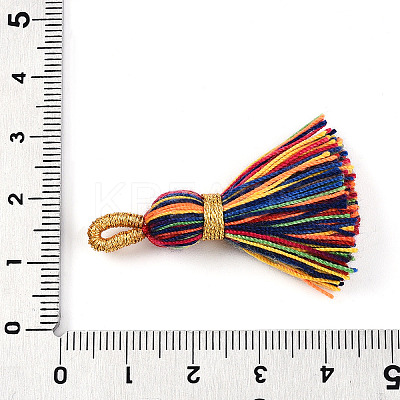 Polycotton(Polyester Cotton) Tassel Pendant Decorations FIND-N006-01A-1