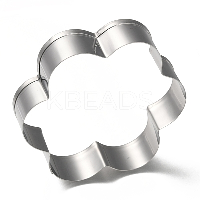 Tarnish Resistant 304 Stainless Steel Cookie Cutters DIY-E012-55-1