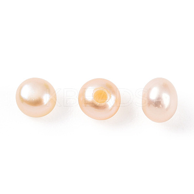 Grade 3A Natural Cultured Freshwater Pearl Beads PEAR-N018-3A-3035B-1