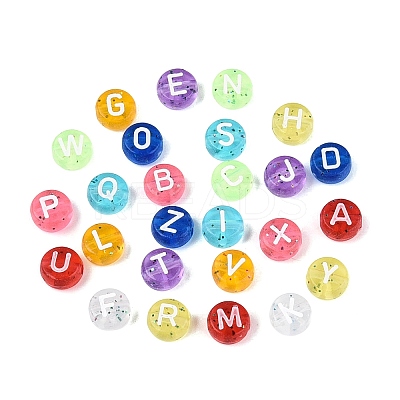 Transparent Acrylic Beads TACR-Q013-02D-M-1