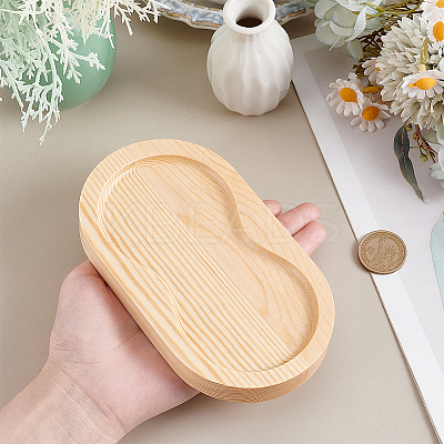 1Pc 2 Slots Wooden Salt and Pepper Mill Holder WOOD-HY0001-27B-1