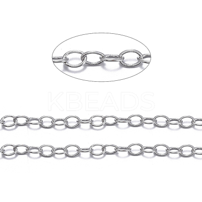 Brass Cable Chains CHC024Y-NFK-1