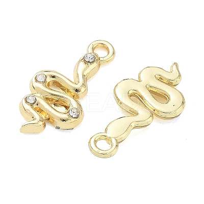 Alloy Rhinestone Pendants FIND-D044-21G-01-1