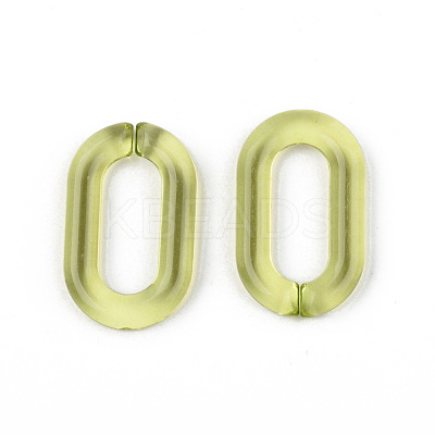 Transparent Acrylic Linking Rings OACR-T024-02-J03-1