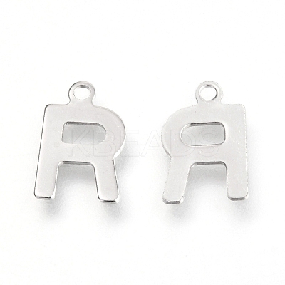 Non-Tarnish 201 Stainless Steel Charms STAS-C021-06P-R-1