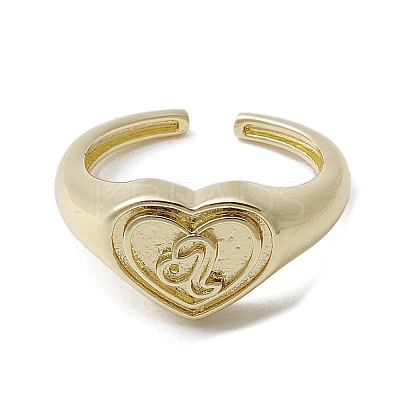 Brass Adjustable Open Rings RJEW-K257-86G-05-1