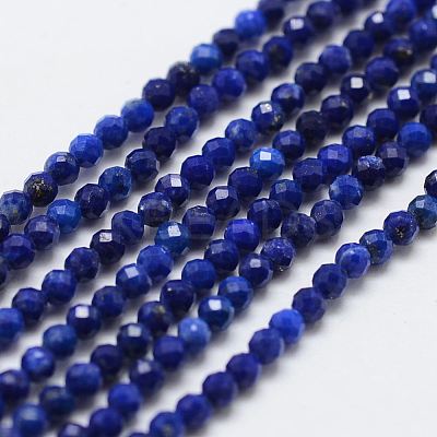 Natural Lapis Lazuli Bead Strands X-G-G663-48-2mm-1