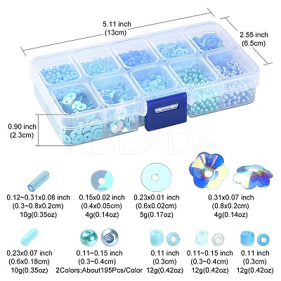 DIY Beads Jewelry Making Finding Kit DIY-YW0006-53-1