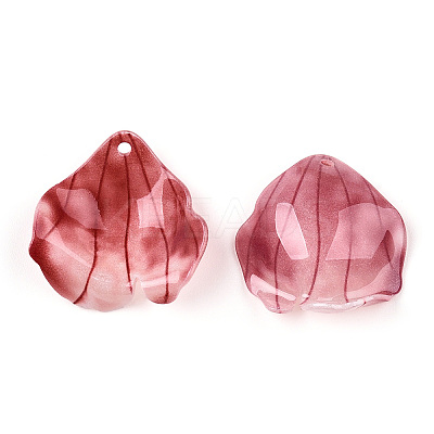 Opaque Acrylic Pendants SACR-D007-01B-03-1