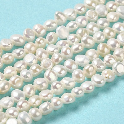 Natural Cultured Freshwater Pearl Beads Strands PEAR-E017-16-1