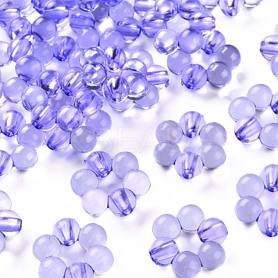 Transparent Acrylic Bead Frames TACR-S153-01A-47-1
