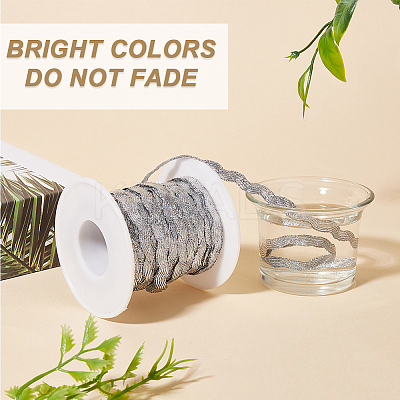 1 Strand Wave Bending Fringe Trim FIND-GF0006-64B-1