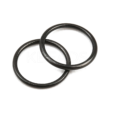 Ion Plating(IP) 304 Stainless Steel Closed Jump Rings STAS-G393-06B-09-1