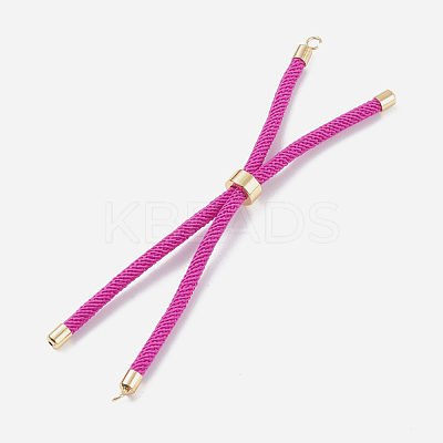 Nylon Twisted Cord Bracelet Making MAK-M025-114-1