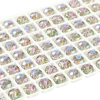 AB Color Plated Glass Beads EGLA-P059-03B-AB05-1