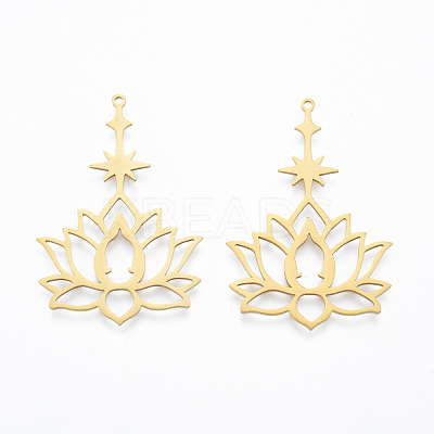201 Stainless Steel Pendants STAS-N090-LA909-2-1