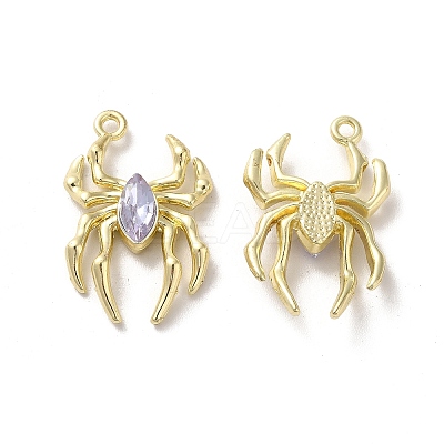 Glass Spider Pendant PALLOY-K001-067G-04-1