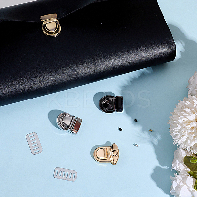 Zinc Alloy Bag Tuck Lock Clasps FIND-DR0001-49-1