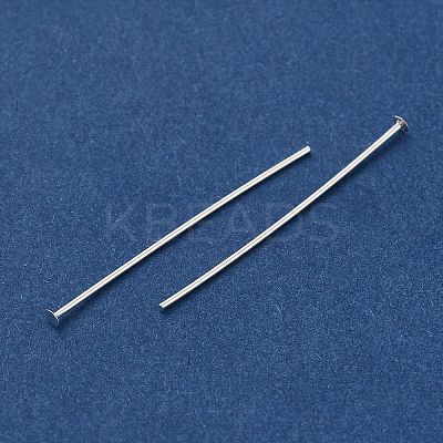 Brass Flat Head Pins KK-H502-01E-S-1