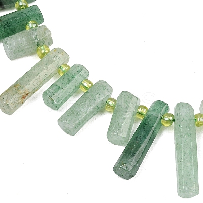 Natural Strawberry Quartz Beads Strands G-F829-A11-01-1