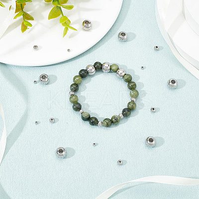 30Pcs 3 Style 201 Stainless Steel Beads STAS-UN0045-48-1