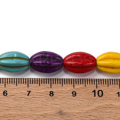 Synthetic Turquoise Beads Strands G-C147-10-1