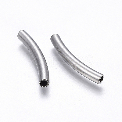 Tarnish Resistant 304 Stainless Steel Tube Beads LS-STAS-E437-01P-1