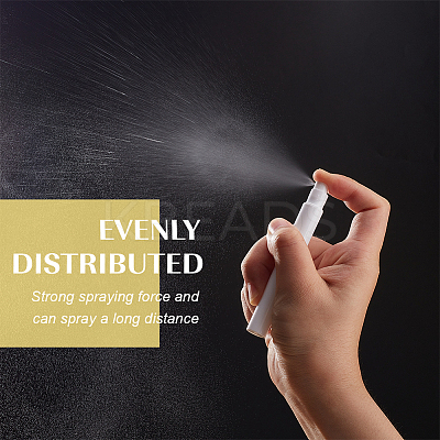 80Pcs Empty Portable Plastic Spray Perfume Bottle with 2Pcs Plastic Pump with 2Pcs Mini Transparent Plastic Funnel Hopper with 6Pcs Disposable Plastic Droppe AJEW-BC0007-50C-1