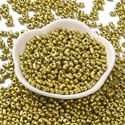 Baking Paint Glass Seed Beads SEED-K009-01A-12-1
