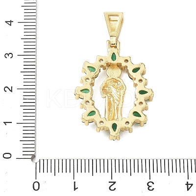 Religion Brass Pave Cubic Zirconia Pendants CU-CBA83A6-01A-G02-1
