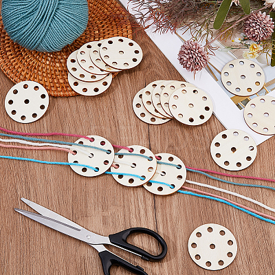 Wooden Knitting Loom Board DIY-WH0591-143B-1
